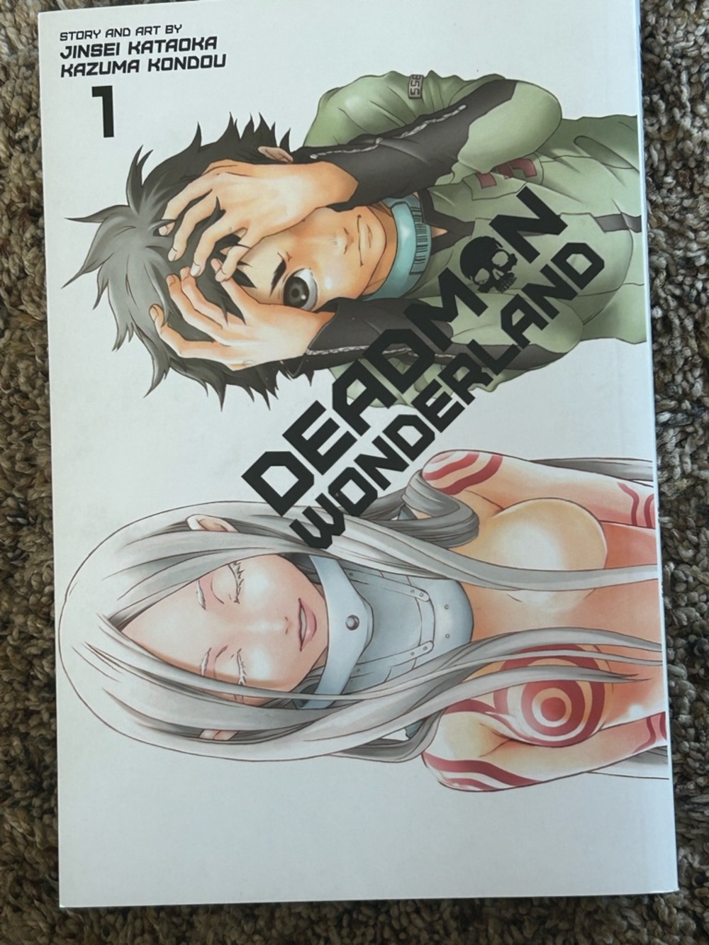 Deadman Wonderland Manga Vol 1 Paperback Book Graphic Novel Anime